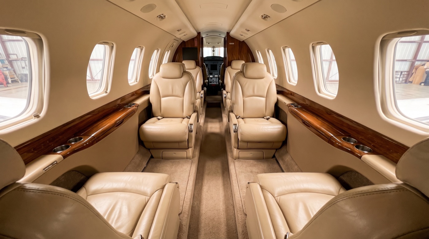 Citation Sovereign, Kabine