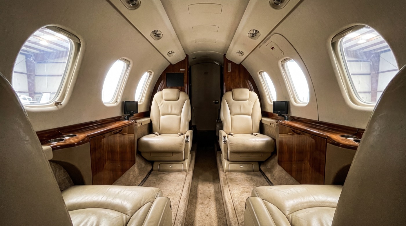Citation XLS, Kabine