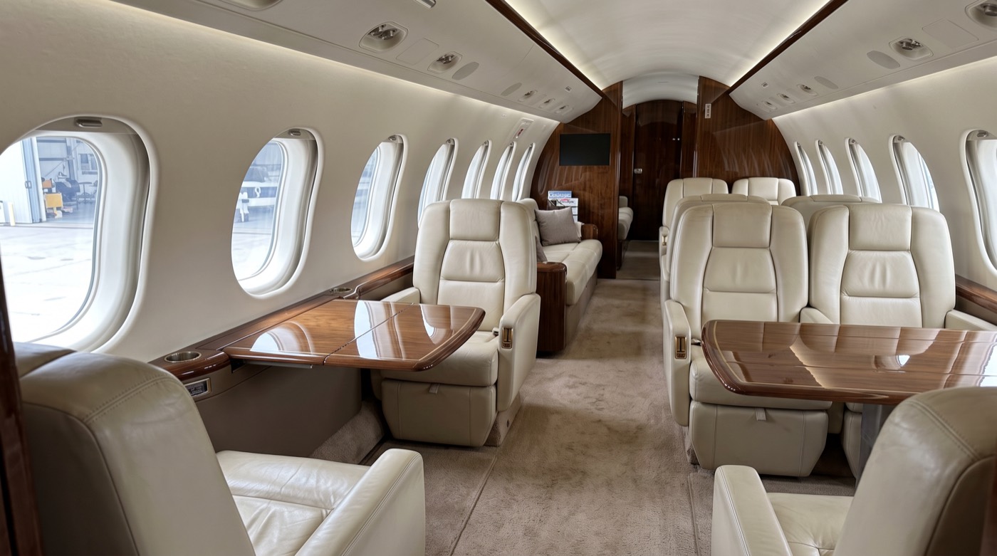 Global 6000, Kabine