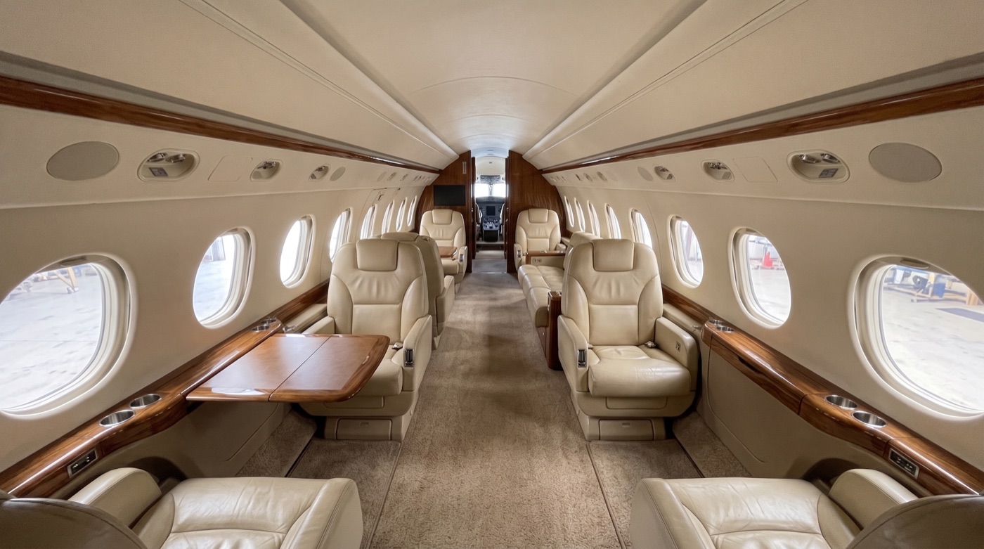 Gulfstream V, Kabine