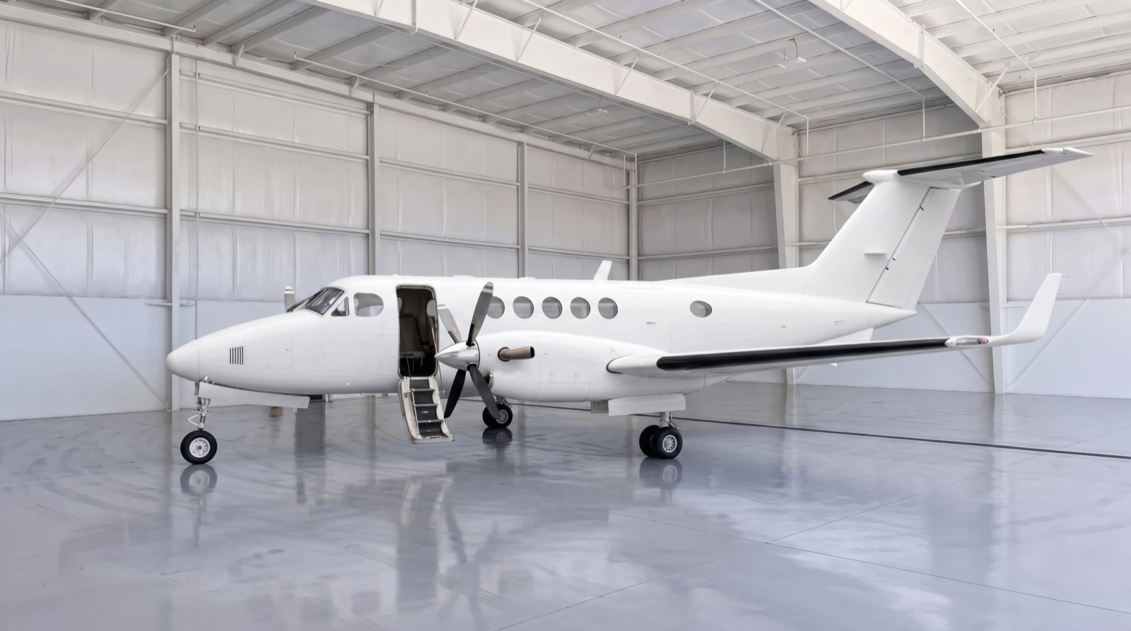 King Air 200, Aussenansicht